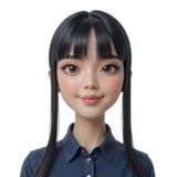 Chinese female AI teacher