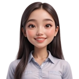 Thai female AI teacher