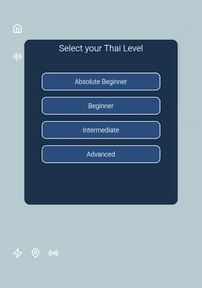 ChitrChat level selection — Absolute Beginner to Advanced